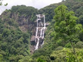 Beutiful waterfalls at Udzungwa