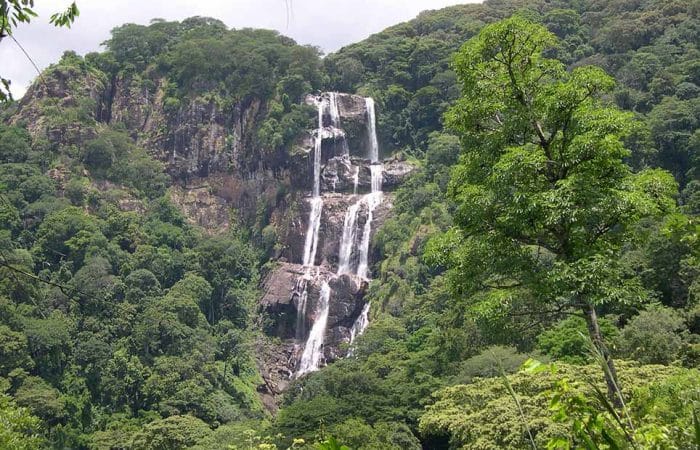 Beutiful waterfalls at Udzungwa