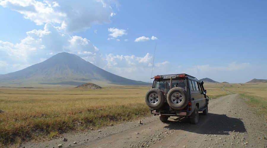 Lake Natron Oldonyo Lengai Mountain