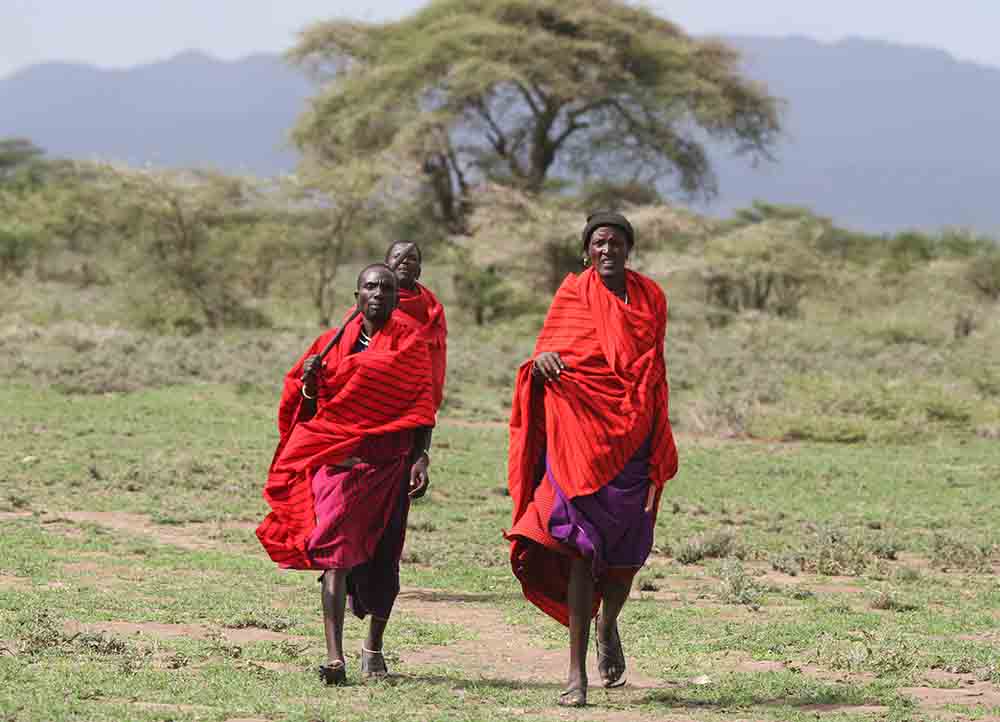Masai in Ngorongoro